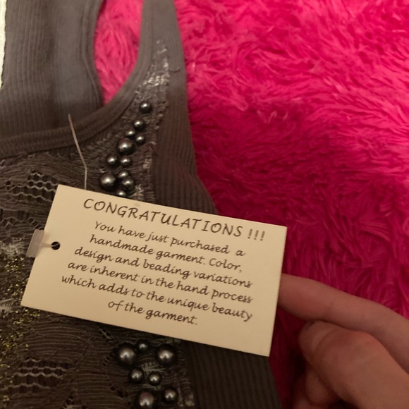 NWOT Hale Bob Handmade Tank Top - Picture 3 of 9